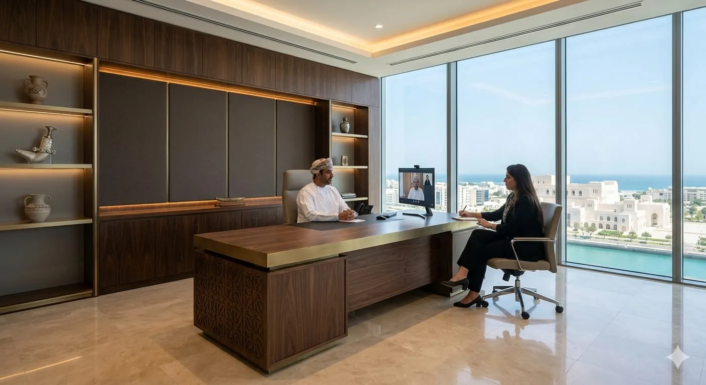Executive office interior