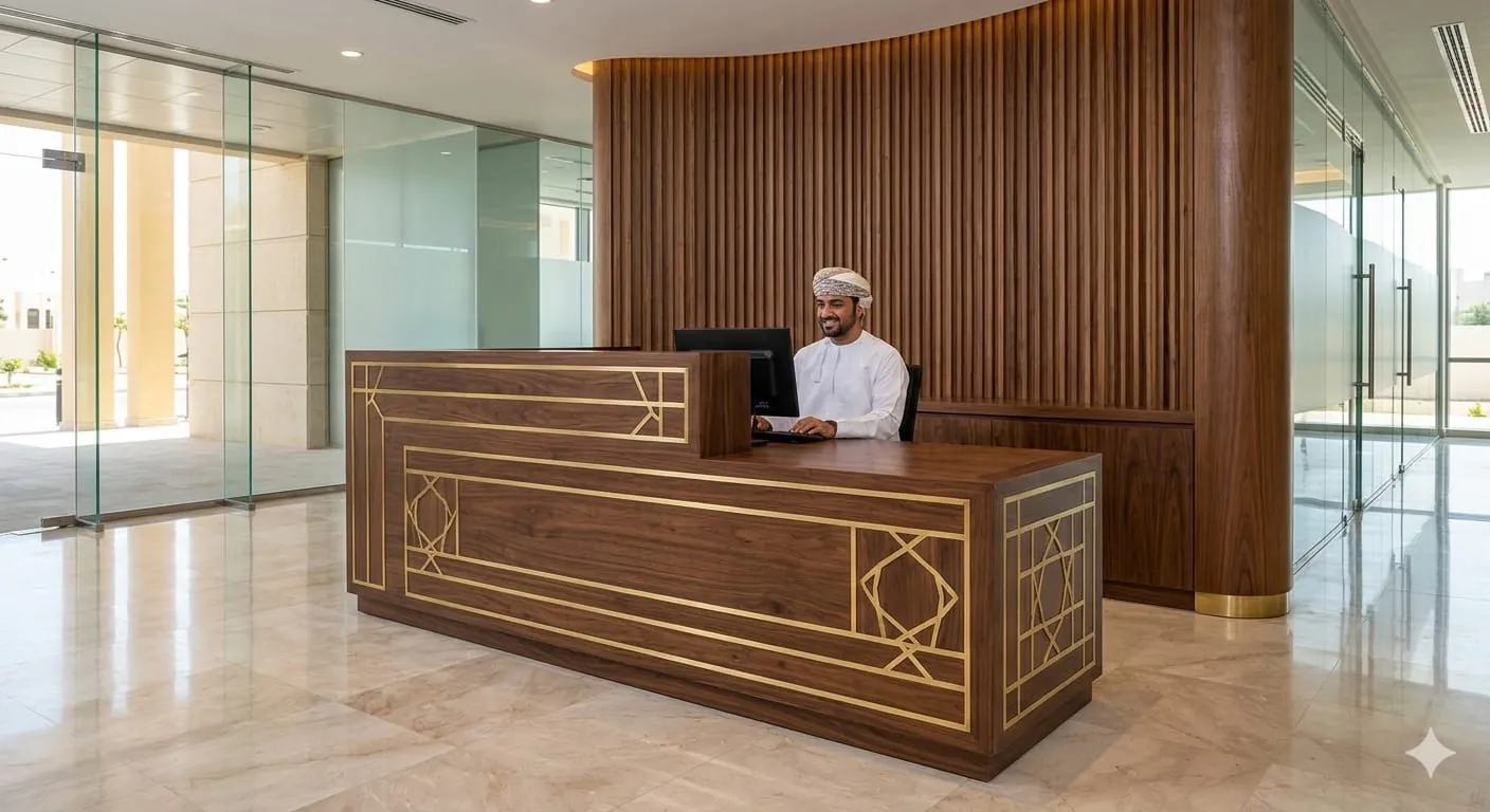Premium interior fit-out project in Oman